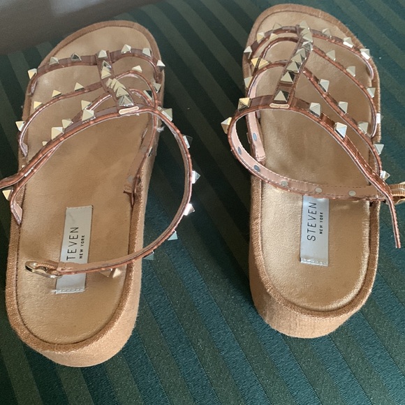 STEVEN New York, Rissa gladiator platform sandal size 9m - Picture 2 of 7